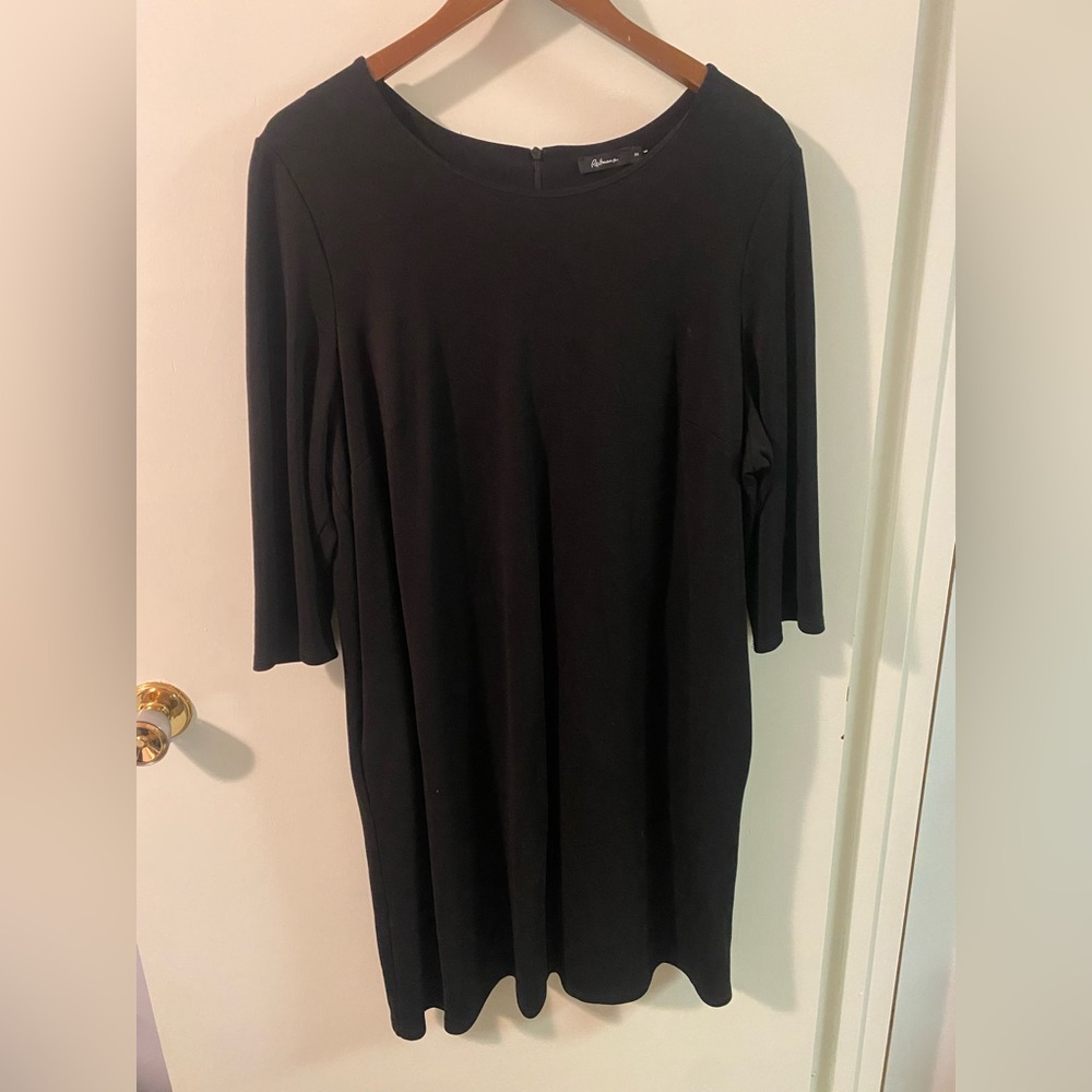 Reitmans Classic Black Long Sleeve Dress